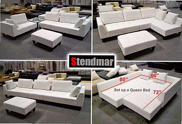 4pc. multi function sectional Sofa S160W (custom made options available)