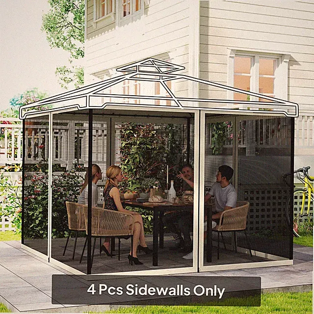 4pc Outdoor Rattan Sofa Set Wicker Coffee Table Patio Chatting Garden Furniture