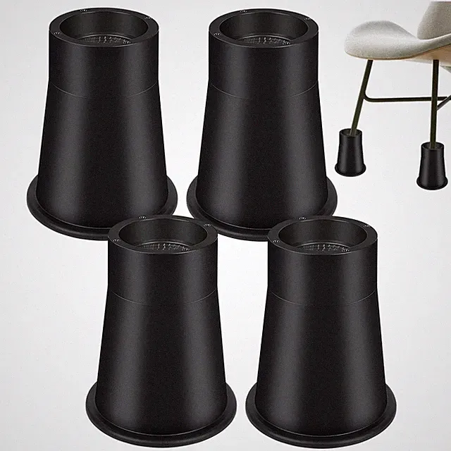 4PCS Bed Riser Adjustable Bed Leg Extender Stand Heavy Duty Bed Risers