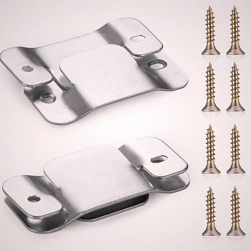 4PCS Sectional Couch Connectors Furniture Connector, Premium Metal Sofa Inter...