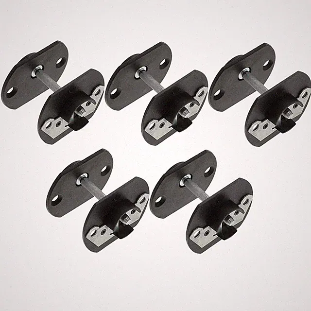 5 Sets Sectional Couch Connectors: Pin Style Furniture Connector Brackets for
