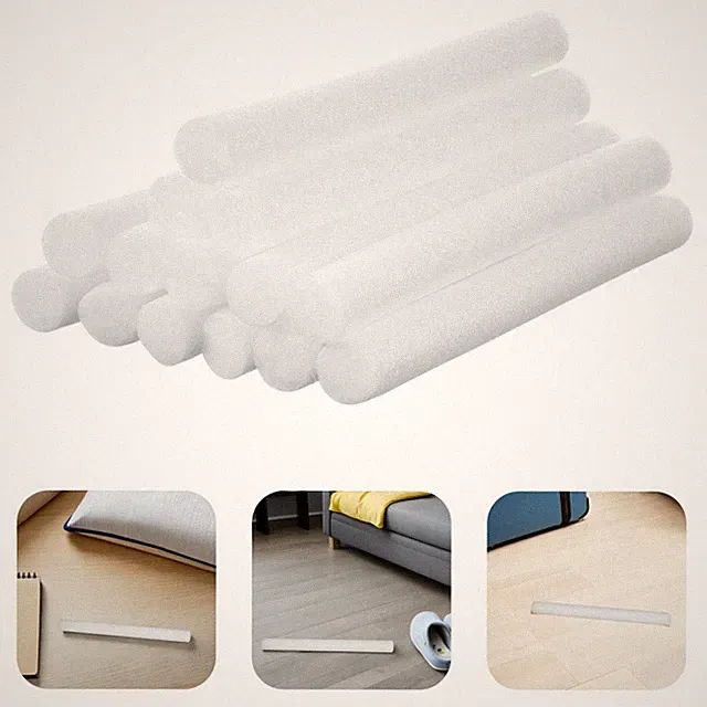 56Pcs Firm Support Foam Couch Slipcover Tucks Nonslip Gap Fillers for Sofas