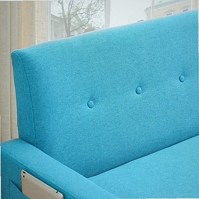 57-inch comfortable double sofa: With built-in storage function, it is suitable