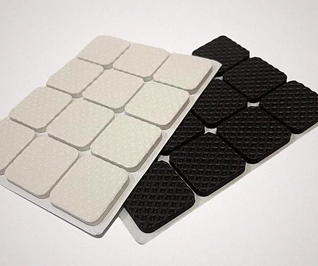 58PCS Floor Protectors Furniture Leg Pads Felt Chair Adhesive Round 3/4" 1/2" 1"