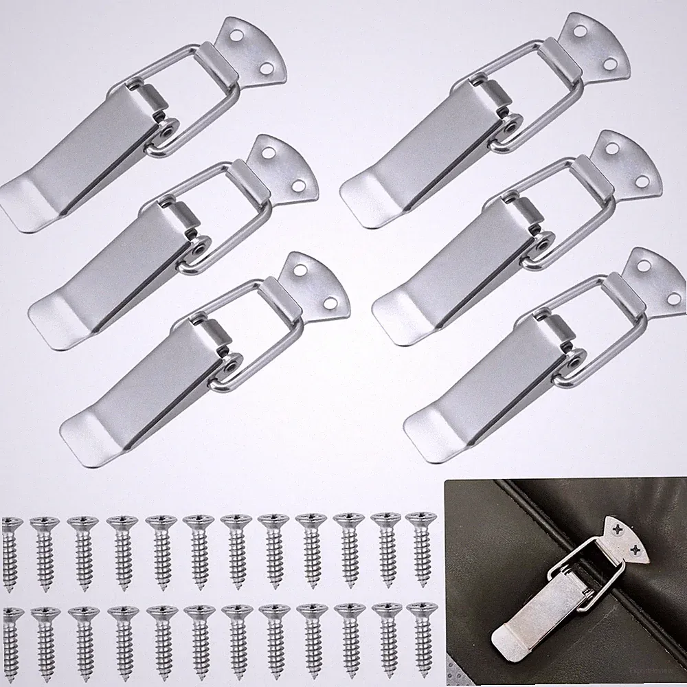6 PCS Sectional Sofa Connector Kit Modular Couch Hook Clip Bracket Hardware