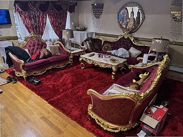 6 Piece Traditional Sofa Set