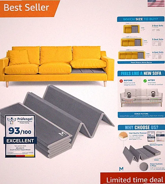 600d Oxford Heavy-Duty Couch Support Board 21x72'' - Transform Your Comfort