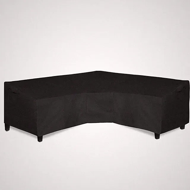 600D Patio V-Shaped Sectional Sofa Cover, Waterproof Outdoor Sectional Cover,...
