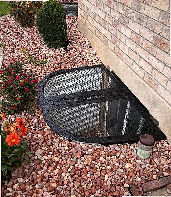 60x26 Window Well Cover Made From 12G Steel