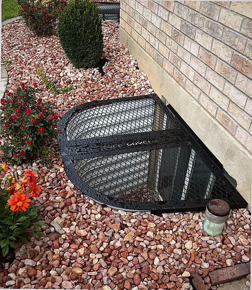 62x38 Window Well Cover Made From 12G Steel