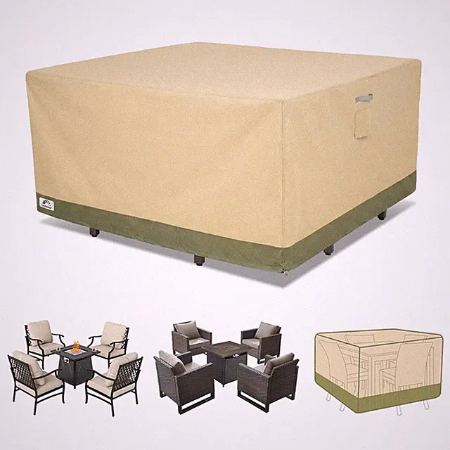 66x66x32" Patio Furniture Cover Outdoor Sectional Sofa Set Cover Waterproof