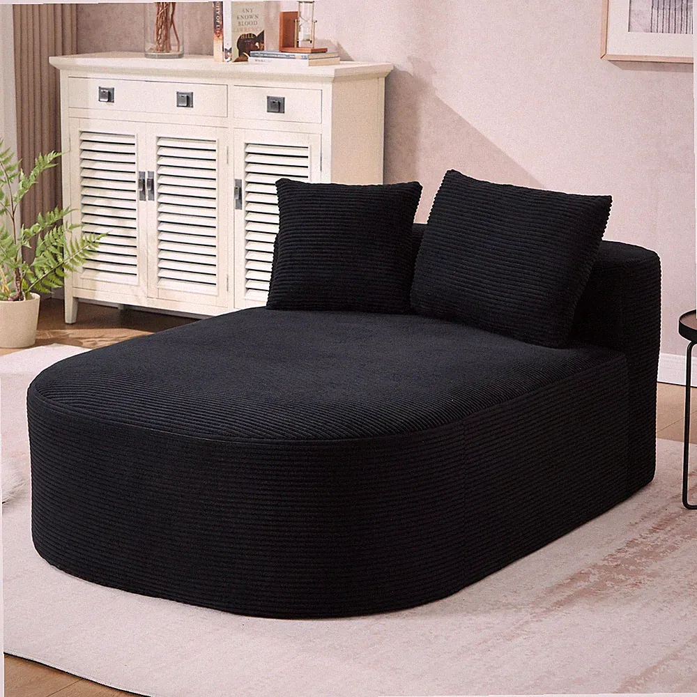 67.5''Chaise Lounge Chair Oversized Sleeper Sofa Living Room Deep Seat Lounge