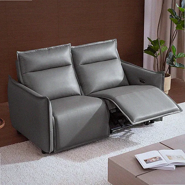 68.5" Power Recliner Loveseat with Zero Gravity, Zero Wall Hugger Design, Faux L