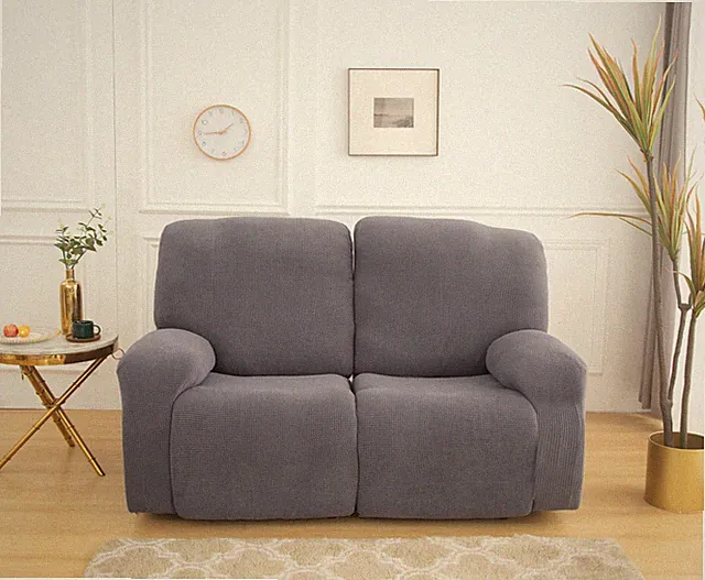 6PCS Stretch Recliner Chair Cover Slipcover Jacquard Protector for Lazy Boy Sofa