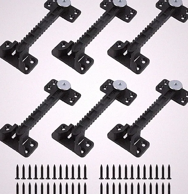 6Set Sofa Connector Interlocking,Black Invisible Connector Brackets