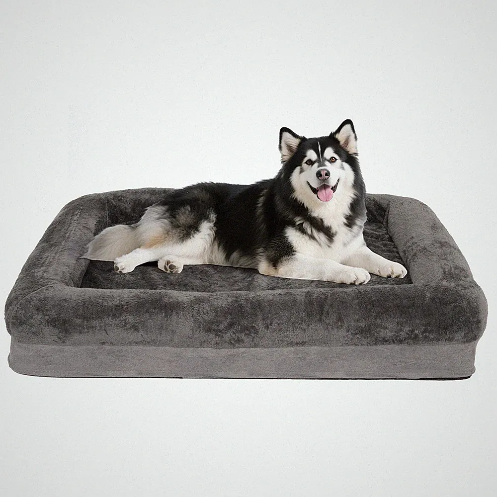 7.5" Thick Dog Bed for Medium Large Dogs with Non-Slip Base Orthopedic Pet Sofa