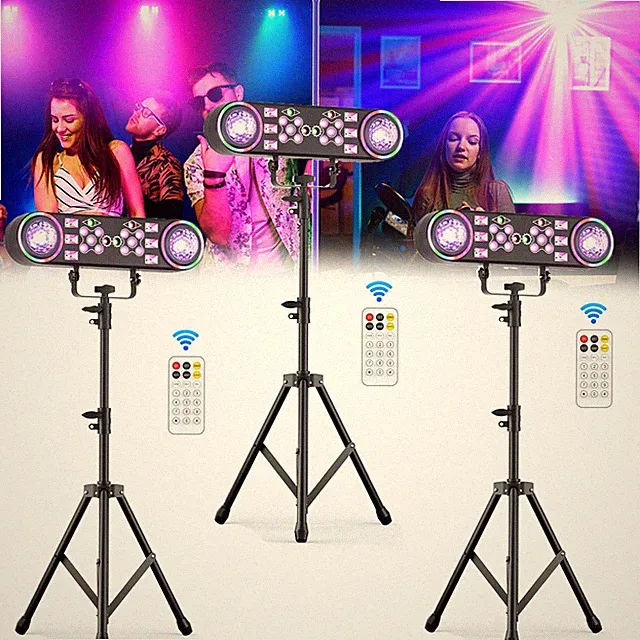 7 In1 Party DJ Lights with Stand DJ Magic Ball Beam Laser Stage Party Lights Set
