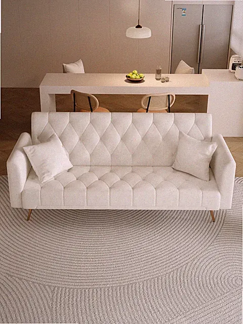 71" Convertible Sofa Bed for Small Space Suitable for Living Room Bedroom