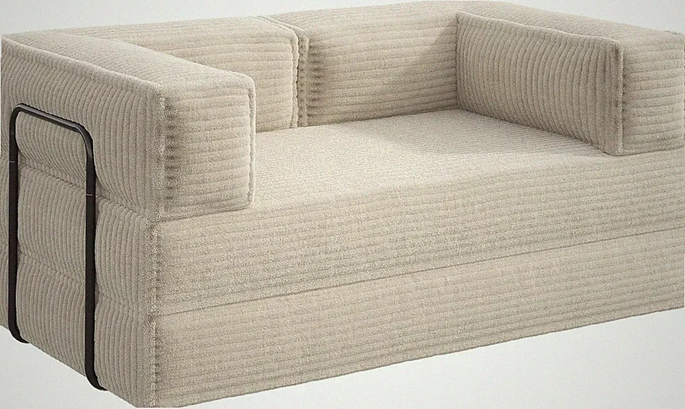 71'' Futon Sofa Bed Convertible Sleeper Sofa Folding Pull Out Couch Boneless