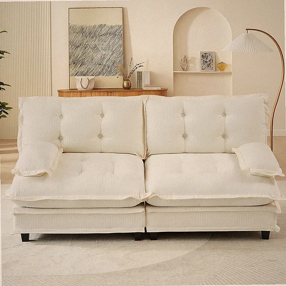 77 " Loveseat,Modern Sectional Couch,2-Seats Sofa for Living Room Bedroom and