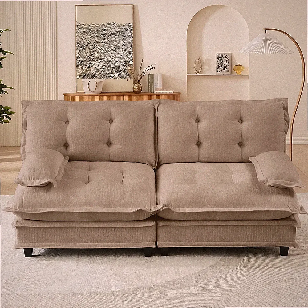 77 " Loveseat,Modern Sectional Couch,2-Seats Sofa for Living Room Bedroom and Ap