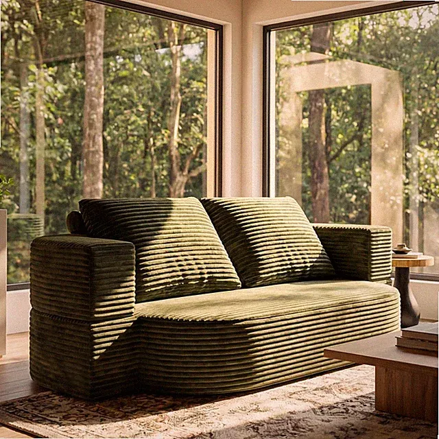 78.7" Full Size Floor Sofa, Folding Queen Sleeper Couch, Futon Loveseat Sofa