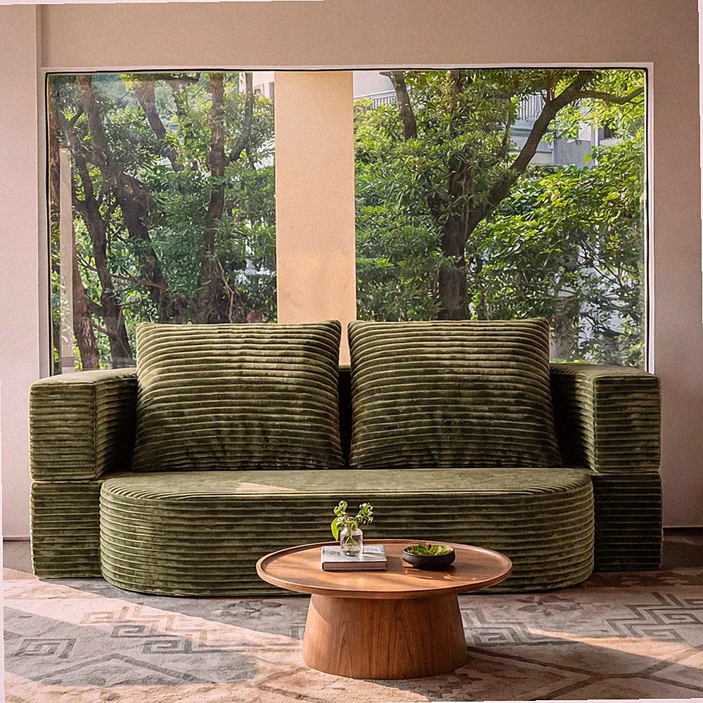 78.7" Full Size Floor Sofa,Folding Queen Sleeper Couch,Futon Loveseat Sofa,Plush