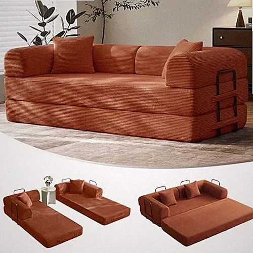 Orange Futon