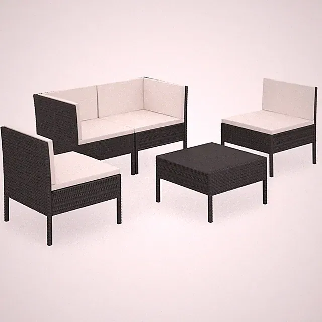 8-11 Piece Modular Patio Lounge Set with Cushions – Awesome Outdoor Seating vida