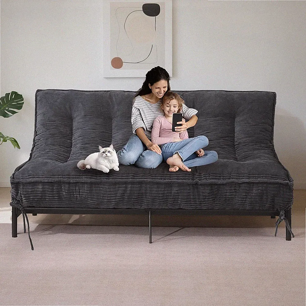 8 Futon Mattress Full Size Thick Futons Sofa Couch Bed Sleeper Sofa Bed Floor