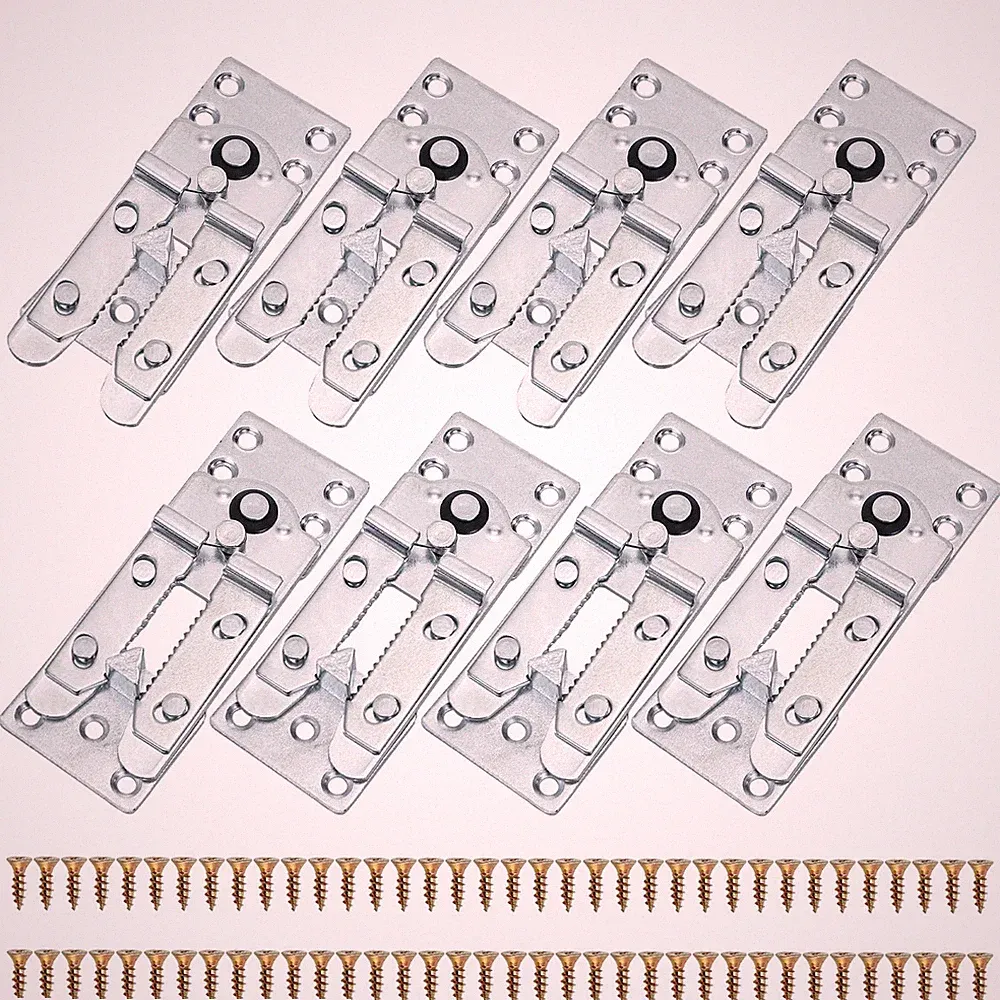 8 Pack Sectional Couch Connectors with Screws, Heavy Duty Sofa Connectors for...