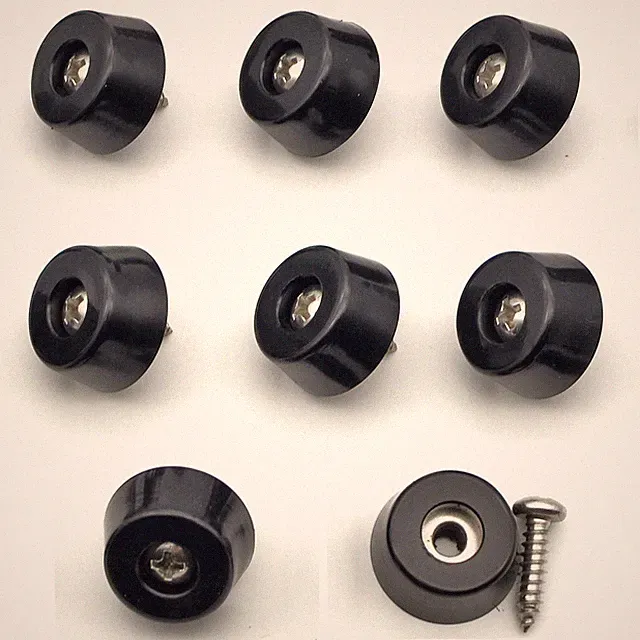 8 Pcs Non Slip Rubber Feet for Cutting Board 13/16" W x 3/8" H
