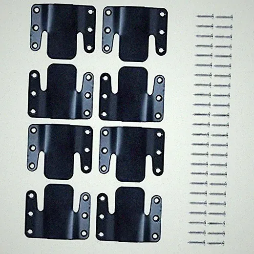 8-Piece Universal Sectional Sofa Connectors - Sectional Couch Interlocking