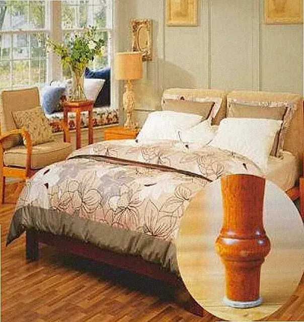 8 round FELT floor PROTECTORs PADs 1" diameter self-stick adhesive chair table