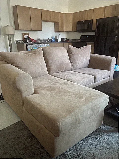 84” L Shape sectional