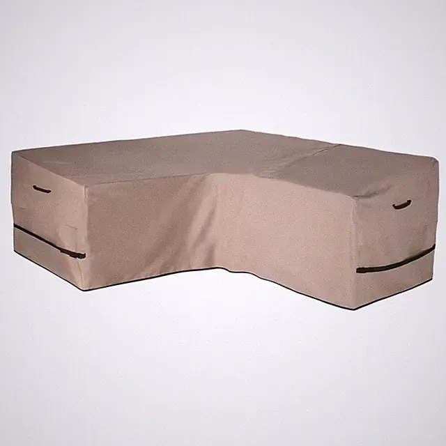 85 In. Wide V-Shaped Patio Sofa Cover Waterproof for 5-Seater Outdoor Sectional