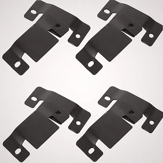 8Pcs Black Carbon Steel Heavy Duty Sofa Connector Clamps for Sectional Couch