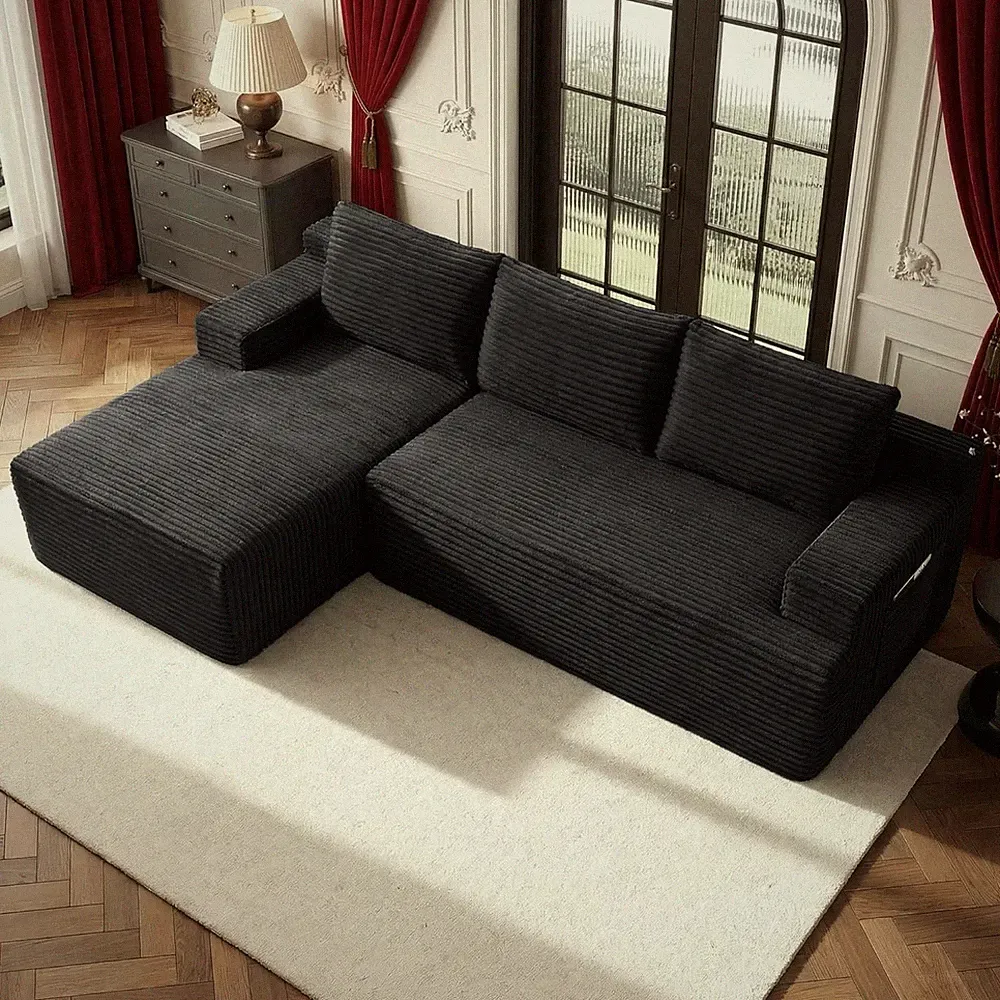 96''Sectional Couches for Living Room,Modern Modular Sectional Sofa,Upholstered