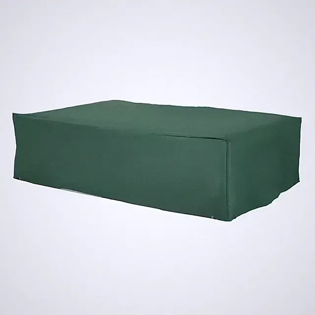 97 In. W X 65 In. D X 26 In. H Dark Green Heavy Duty Outdoor Sectional Sofa Cove