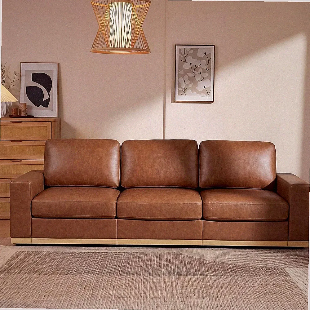98" Modern Modular Sectional Sofa for Living Room,3 Seater Deep Seat Modular Sof