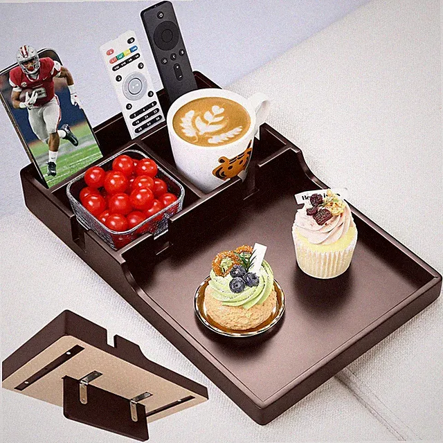 Acanacle Insert Tray For Middle Seatbamboo Couch Table 2 Cup Holdersfits