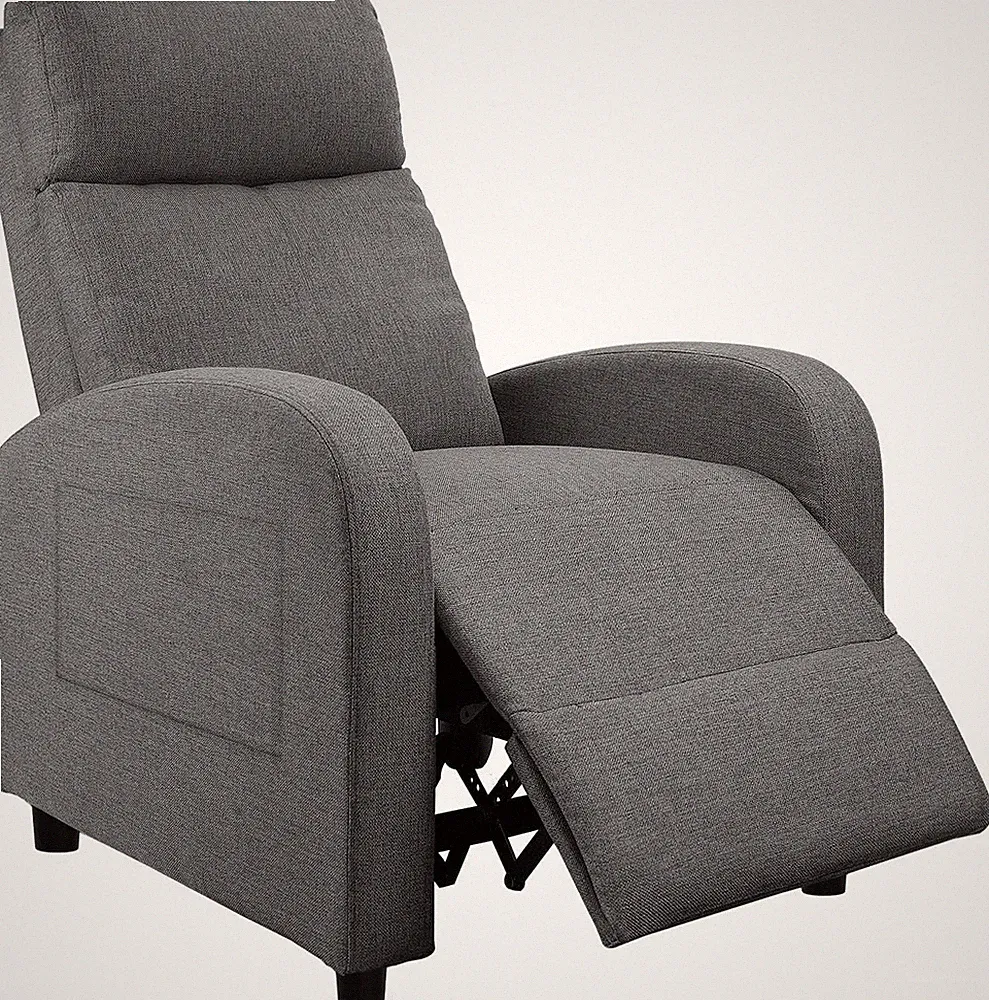 Adjustable Home Theater Single Recliner Sofa Furniture with Thick Seat Cushion