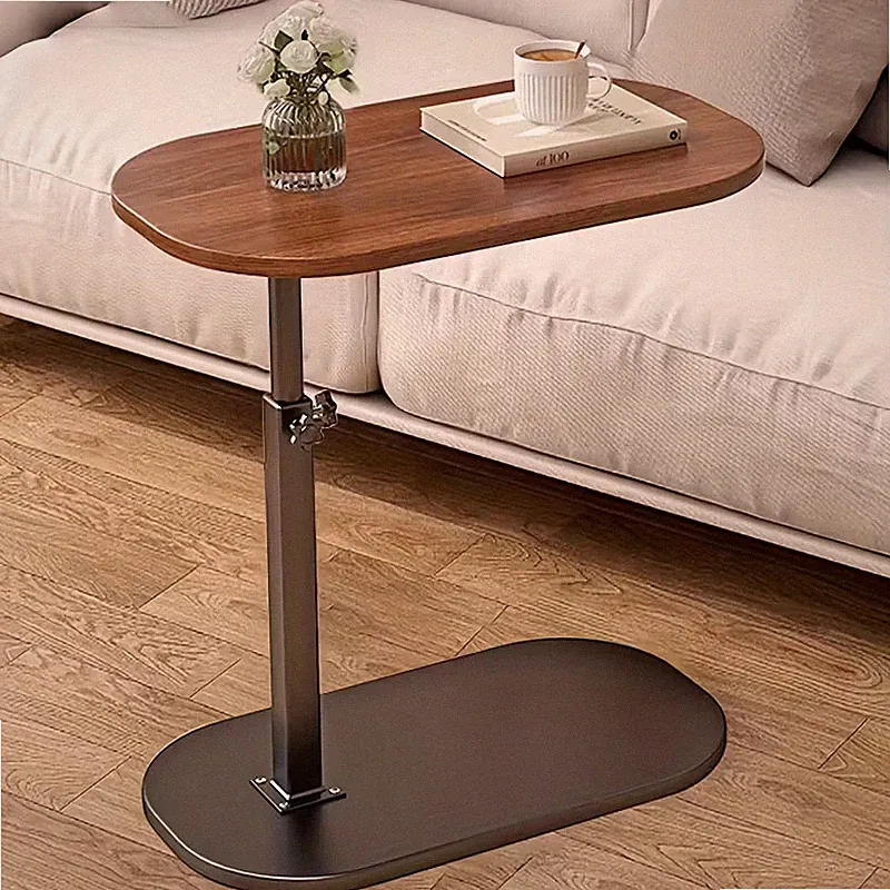 Adjustable Rolling Laptop Desk Table Mobile Foldable Computer Stand for Bed Sofa