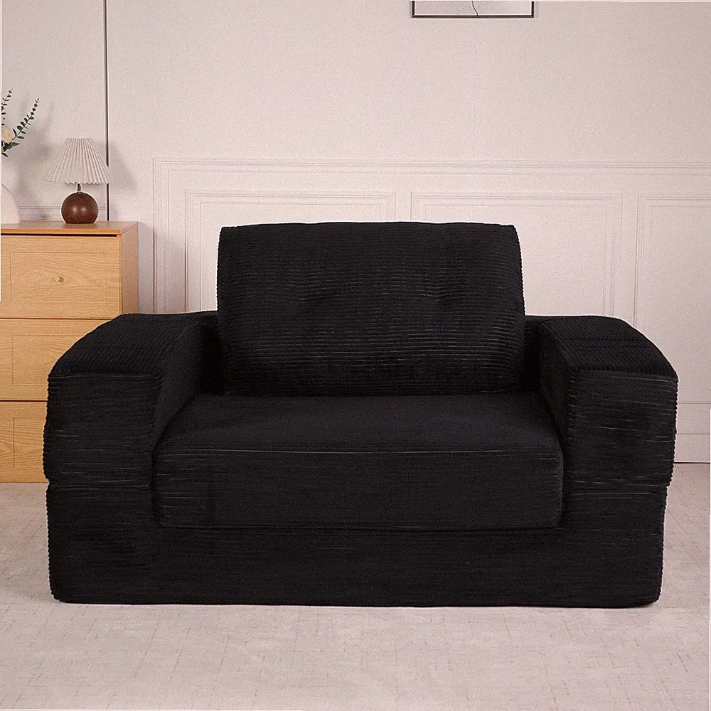 Adult and Pet Sofa Bed with Pillow Ergonomic Design Foldable