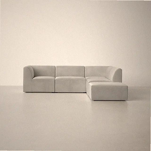 AllModern Pratt 5-Piece Sectional Sofa Excellent Condition - Local Pickup Only
