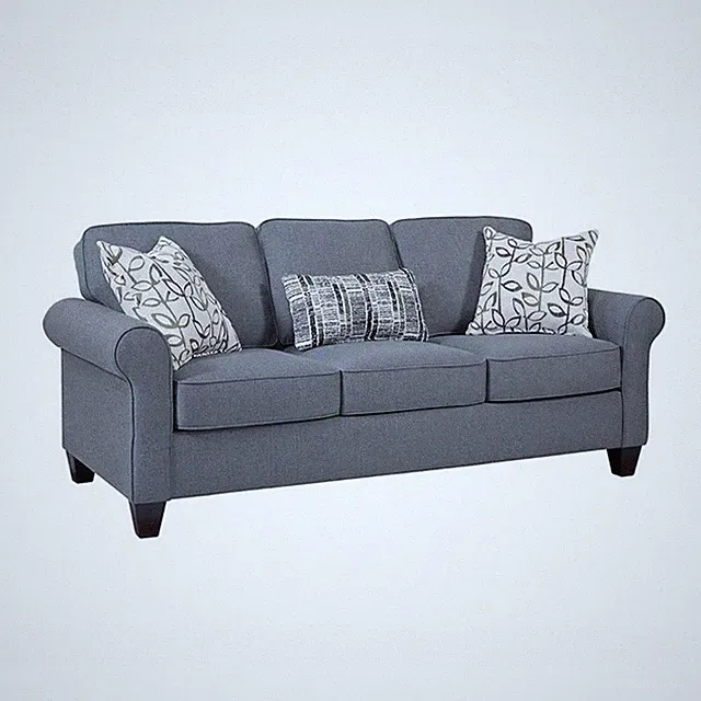 American Furniture Classics 8-010-A330V16 Classic Cottage Blue Sofa
