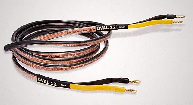 Analysis Plus Black Oval 12 Bi-Wire Speaker Cable 5 Foot Banana to Banana Single