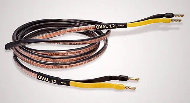 Analysis Plus Black Oval 12 Speaker Cable - 6 Foot, Banana to Banana, Single