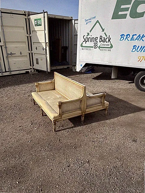 Antique Double Sided Couch