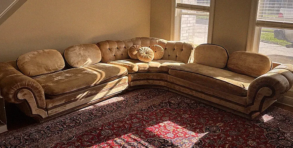 Antique Sectional Sofa